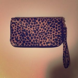 Cheetah Wristlet Wallet